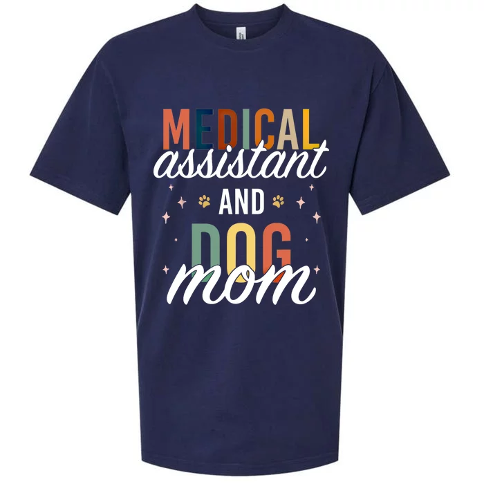 Certified Medical Assistant Nurse Dog Mom Mothers Day Cool Gift Sueded Cloud Jersey T-Shirt