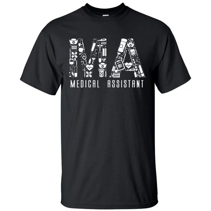 Certified Medical Assistant Cma Tall T-Shirt