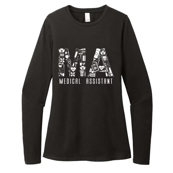 Certified Medical Assistant Cma Womens CVC Long Sleeve Shirt