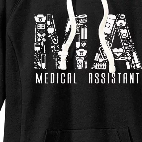 Certified Medical Assistant Cma Women's Fleece Hoodie