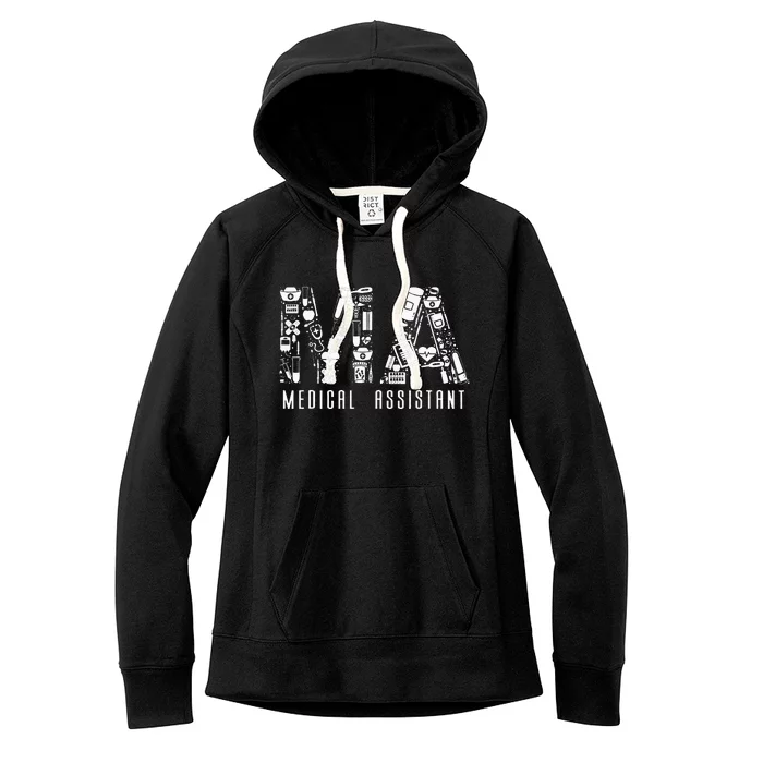 Certified Medical Assistant Cma Women's Fleece Hoodie