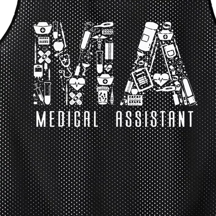 Certified Medical Assistant Cma Mesh Reversible Basketball Jersey Tank