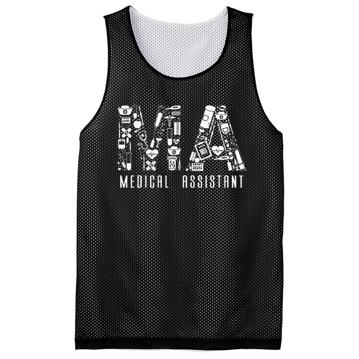 Certified Medical Assistant Cma Mesh Reversible Basketball Jersey Tank