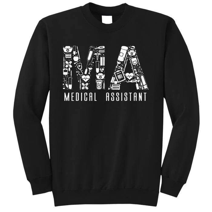 Certified Medical Assistant Cma Tall Sweatshirt