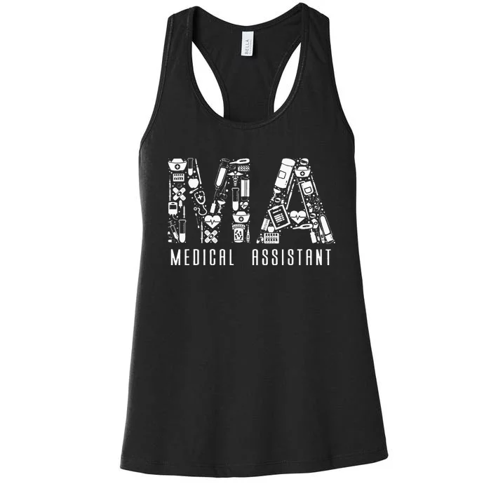 Certified Medical Assistant Cma Women's Racerback Tank