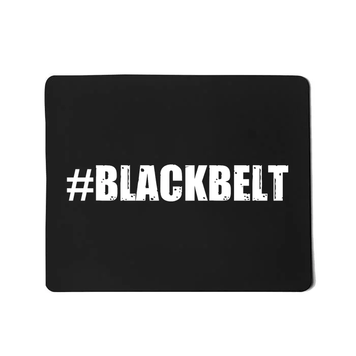 Cool Martial Arts Gift Karate Black Belt Gift Mousepad