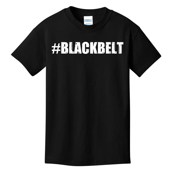 Cool Martial Arts Gift Karate Black Belt Gift Kids T-Shirt