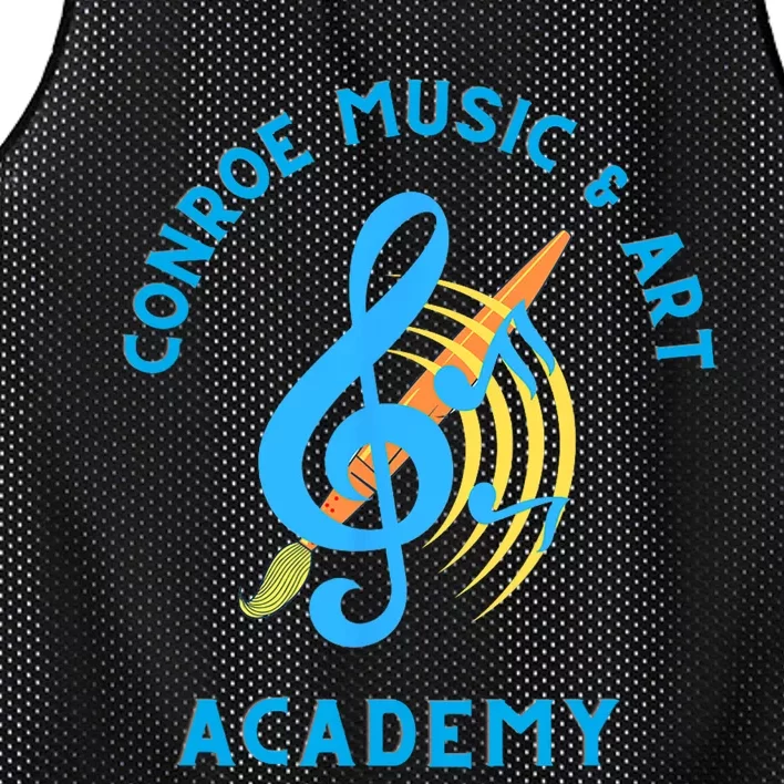 Conroe Music And Art Academy Mesh Reversible Basketball Jersey Tank