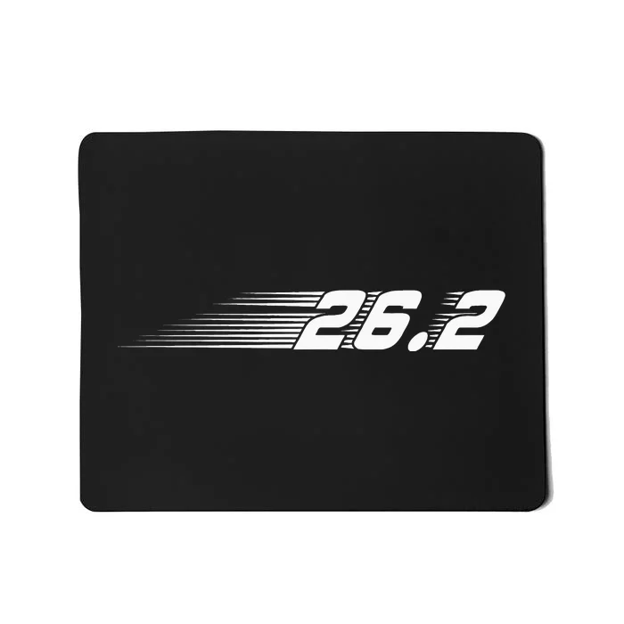 Cool Marathon Art For Marathoner Running Finisher Mousepad