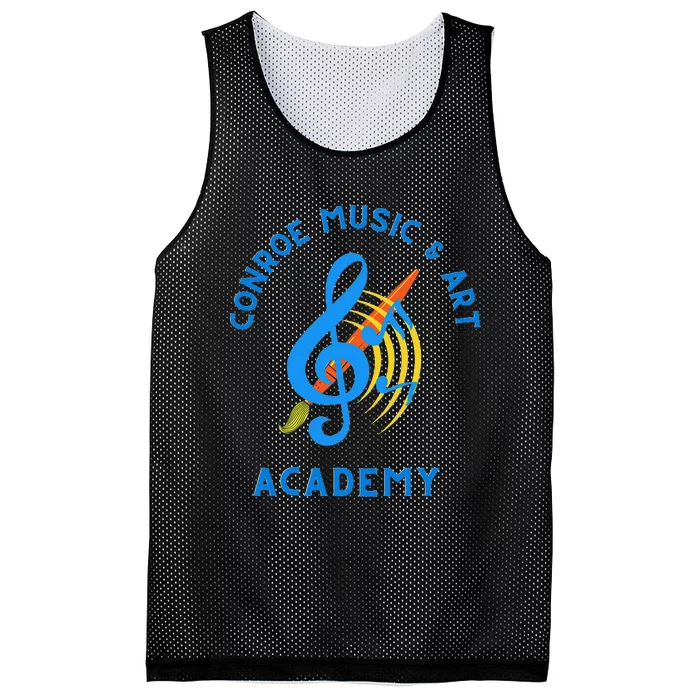 Conroe Music And Art Academy Mesh Reversible Basketball Jersey Tank