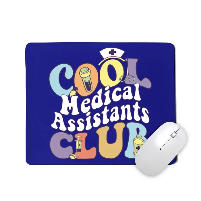 Cool Medical Assistants Club Registered Nurse Squad Groovy Meaningful Gift Mousepad