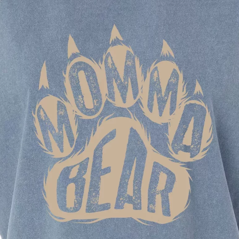 Cool Momma Bear Funny Wild Animal Lover Mothers Day Gift Garment-Dyed Women's Muscle Tee