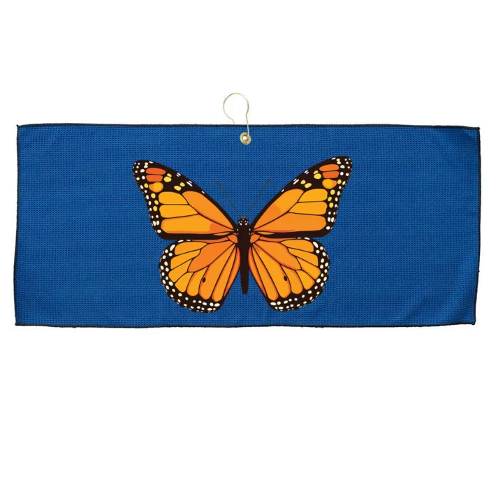 Cute Monarch Butterfly Large Microfiber Waffle Golf Towel