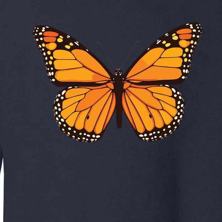 Cute Monarch Butterfly Toddler Sweatshirt