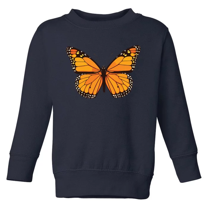 Cute Monarch Butterfly Toddler Sweatshirt