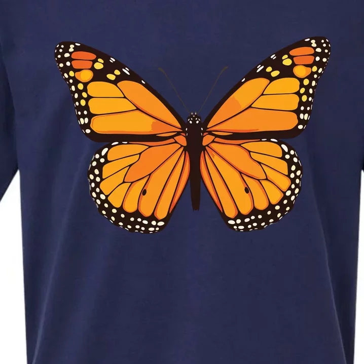 Cute Monarch Butterfly Sueded Cloud Jersey T-Shirt