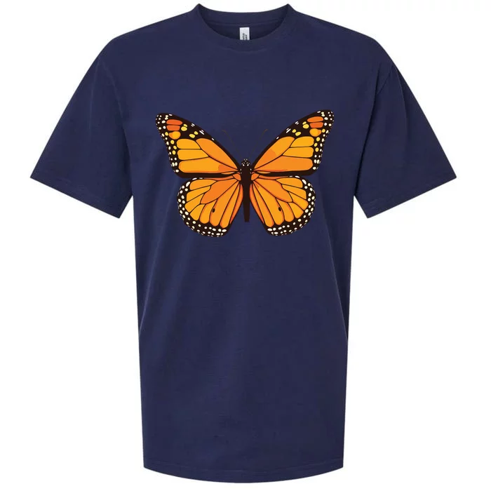 Cute Monarch Butterfly Sueded Cloud Jersey T-Shirt