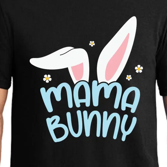 Cute Mama Bunny Easter Mom Mother's Day Easter Day Pajama Set