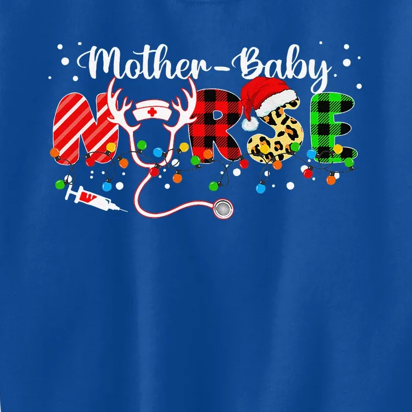 Christmas Mother Baby Nurses Wrap The Best Gifts Kids Sweatshirt