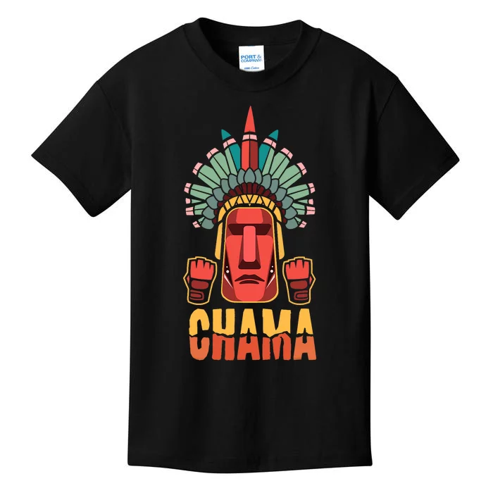 Chama Mma Bjj Boxing Muay Thai Kickboxing Fighter Kids T-Shirt