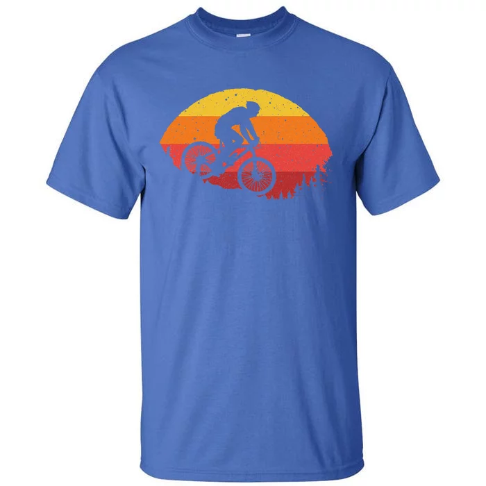 Cool Mountain Biking For Women Vintage Cycling MTB Biker Tall T-Shirt