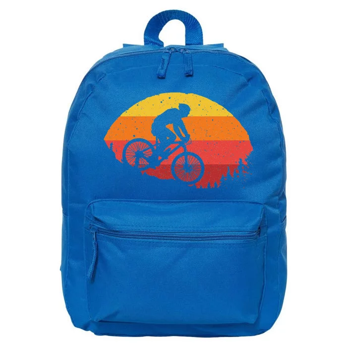 Cool Mountain Biking For Women Vintage Cycling MTB Biker 16 in Basic Backpack