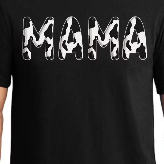 Cow Mama Birthday Family Matching Mothers Day Farm Pajama Set