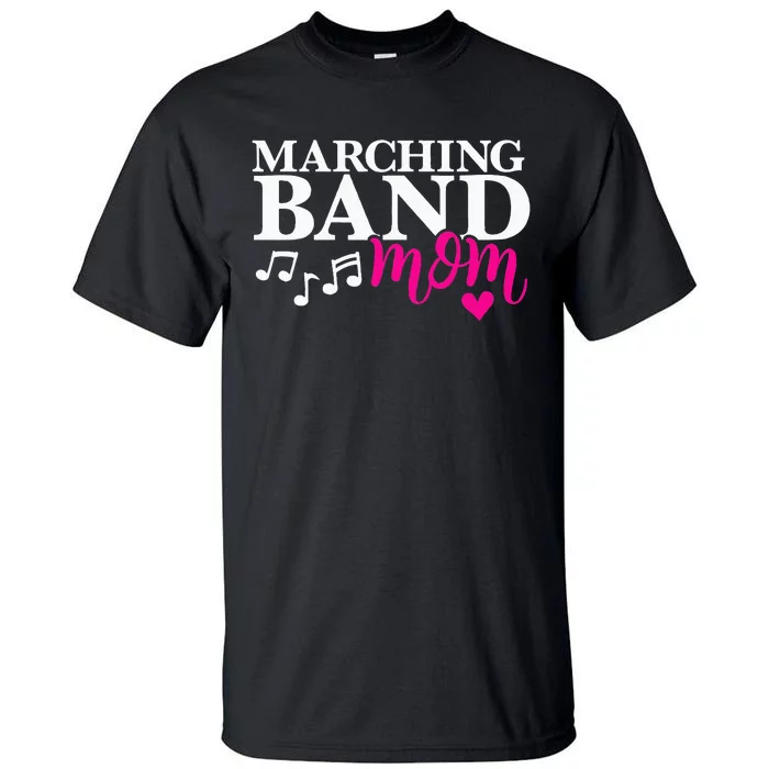 Cute Marching Band Mom Design Band Mama Design Tall T-Shirt