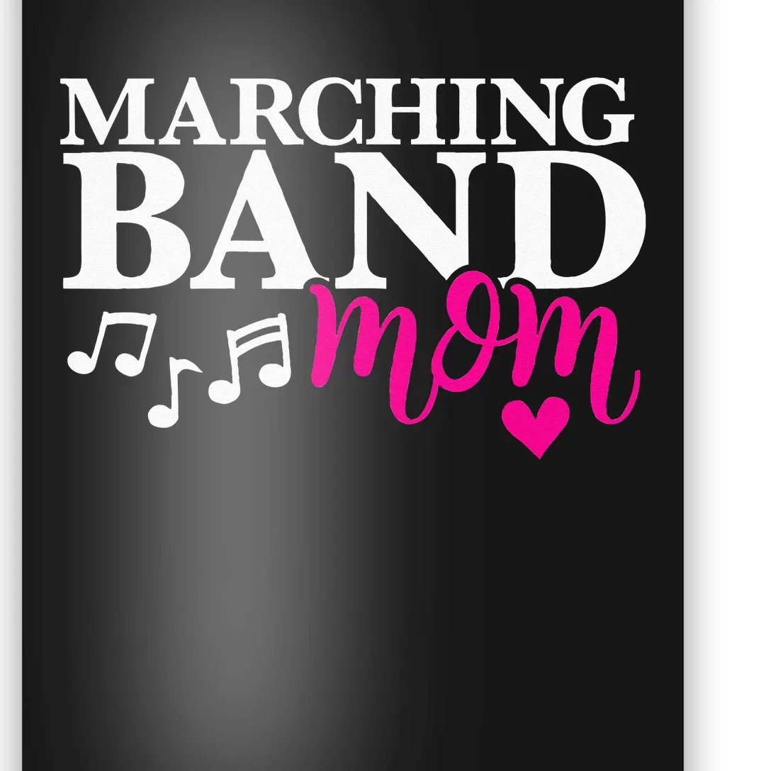 Cute Marching Band Mom Design Band Mama Design Poster