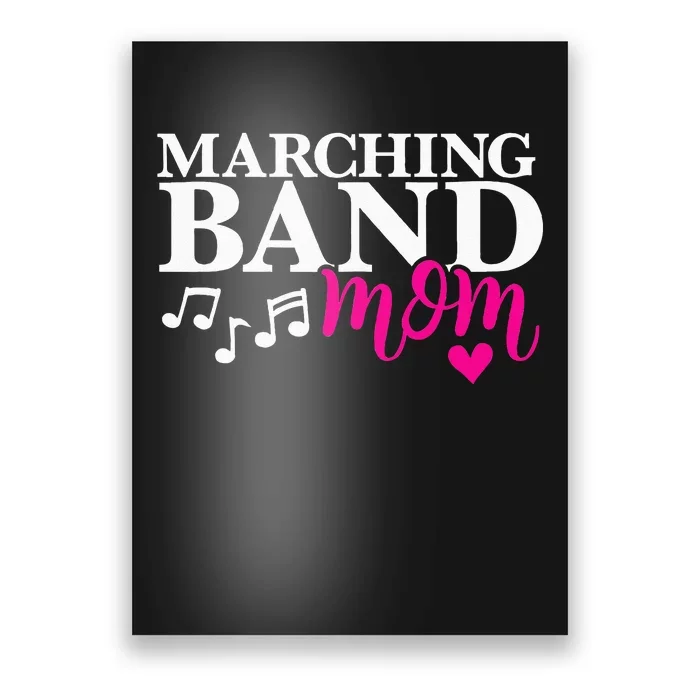 Cute Marching Band Mom Design Band Mama Design Poster