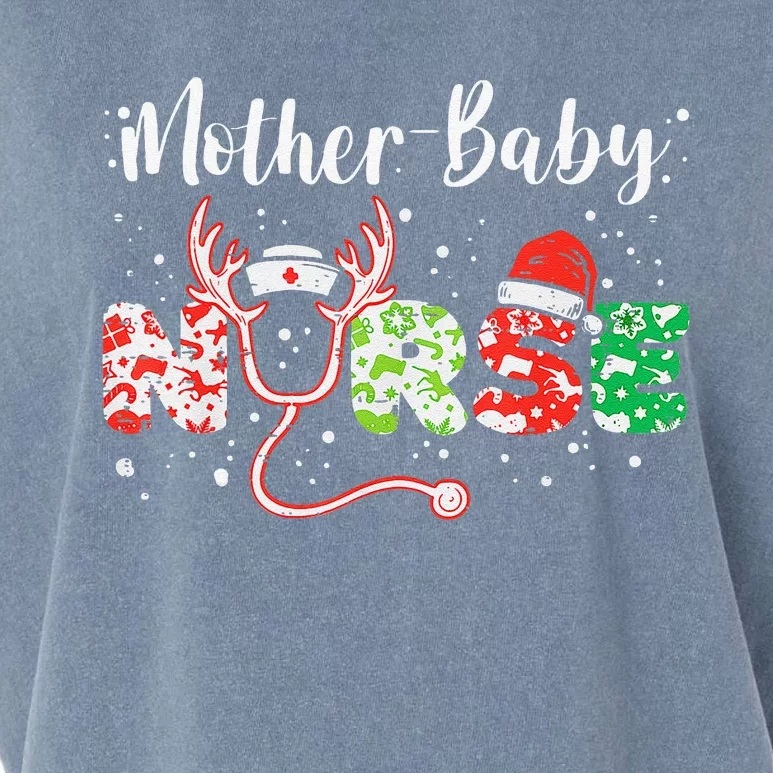 Christmas Mother Baby Nurses Wrap The Best Gifts Gift Garment-Dyed Women's Muscle Tee