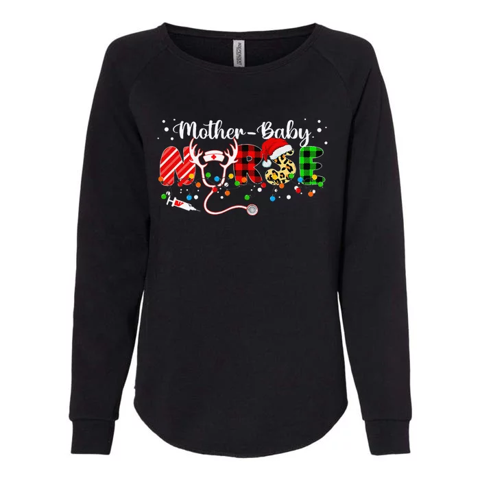 Christmas Mother Baby Nurses Wrap The Best Gifts Womens California Wash Sweatshirt