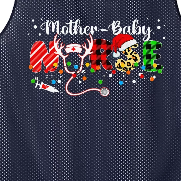 Christmas Mother Baby Nurses Wrap The Best Gifts Mesh Reversible Basketball Jersey Tank