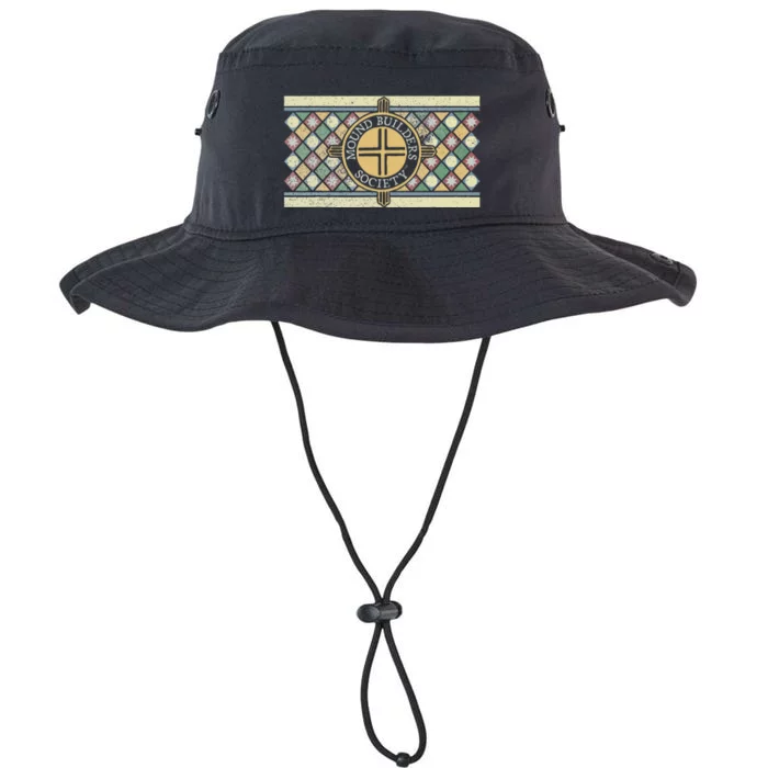 Colorful Mound Builders Society Logo Design Native American Legacy Cool Fit Booney Bucket Hat