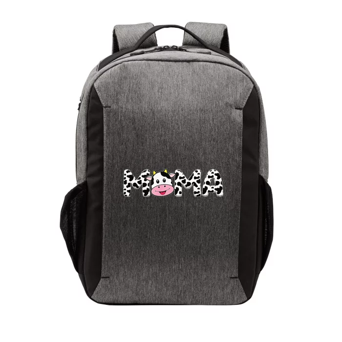 Cow Mama Birthday Family Matching Mother's Day Bboy Farm Vector Backpack