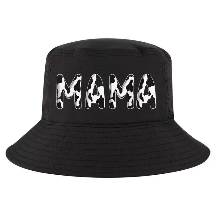 Cow Mama Birthday Family Matching Mothers Farm Cool Comfort Performance Bucket Hat