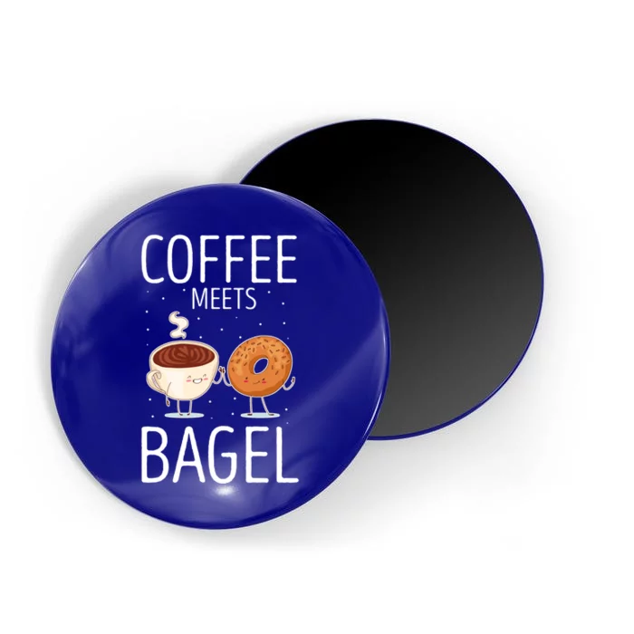 Coffee Meets Bagel Baking Bagel Lover Baker Bagels Dough Cute Gift Magnet