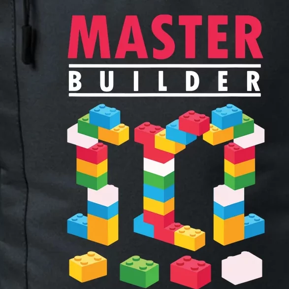 Cool Master Builder Building Blocks Bricks Toy Daily Commute Backpack