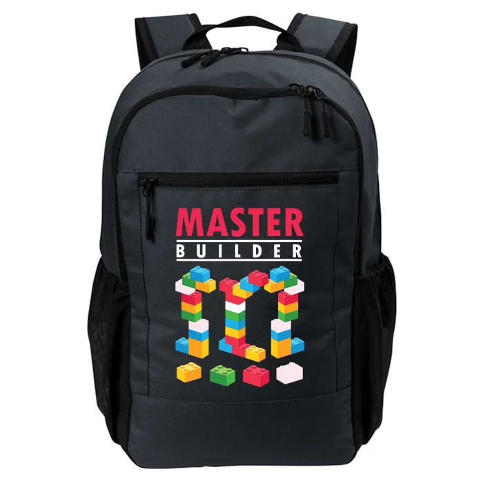 Cool Master Builder Building Blocks Bricks Toy Daily Commute Backpack