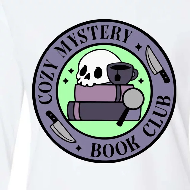 Cozy Mystery Book Club Mystery Mystery Reader Womens Cotton Relaxed Long Sleeve T-Shirt