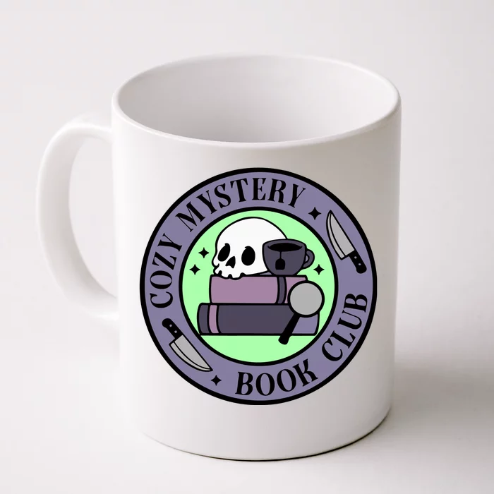 Cozy Mystery Book Club Mystery Mystery Reader Front & Back Coffee Mug