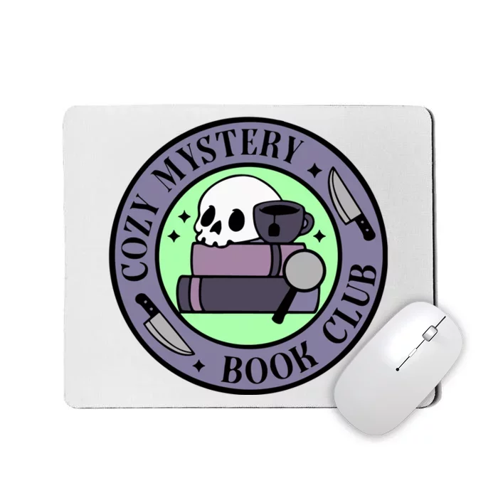 Cozy Mystery Book Club Mystery Mystery Reader Mousepad