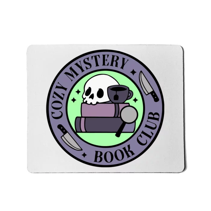 Cozy Mystery Book Club Mystery Mystery Reader Mousepad