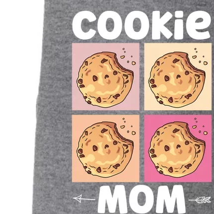 Crazy Mom Baking Mama Baker Chef Dessert Mothers Day Gift Doggie 3-End Fleece Hoodie