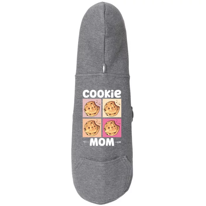 Crazy Mom Baking Mama Baker Chef Dessert Mothers Day Gift Doggie 3-End Fleece Hoodie