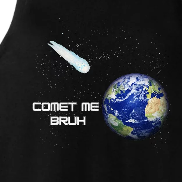 Comet Me Bruh Ladies Tri-Blend Wicking Tank