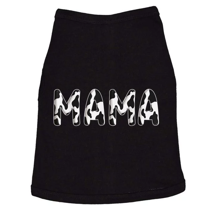 Cow Mama Birthday Family Matching Mothers Day Boy Girl Farm Doggie Tank