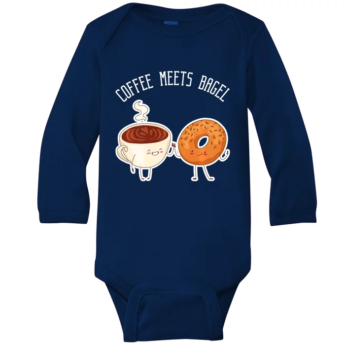 Coffee Meets Bagel Bagels Baby Long Sleeve Bodysuit