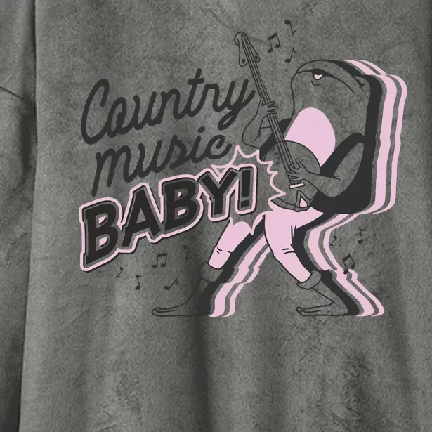 Country Music Baby Frog Hooded Wearable Blanket