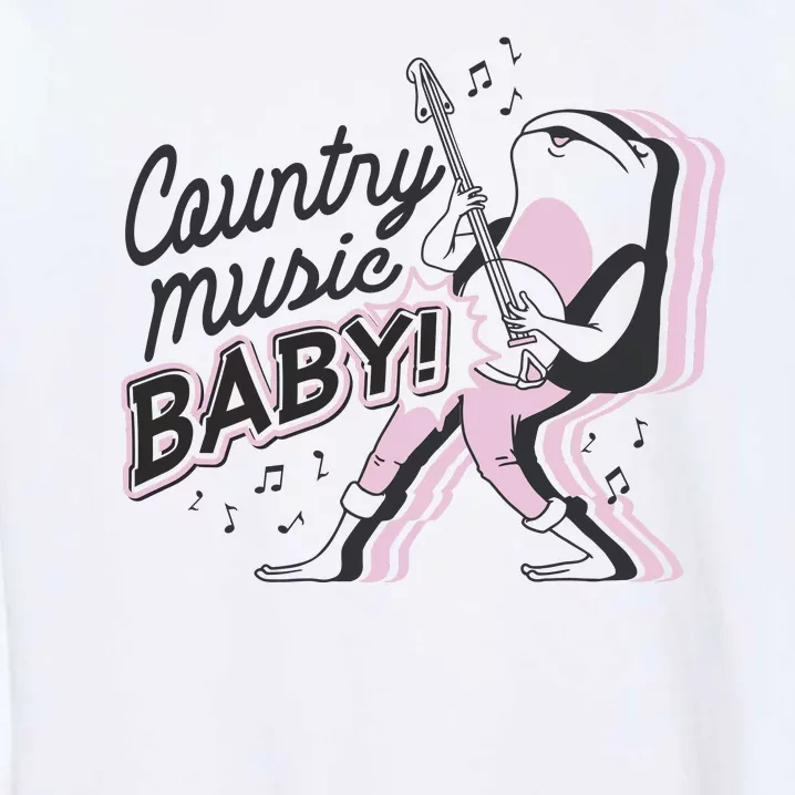 Country Music Baby Frog Garment-Dyed Sweatshirt